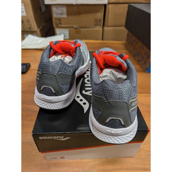 Saucony Women's Size 9 Grid Cohesion 10 Grey Pink Running Sneakers S15333-17 - Picture 4 of 6
